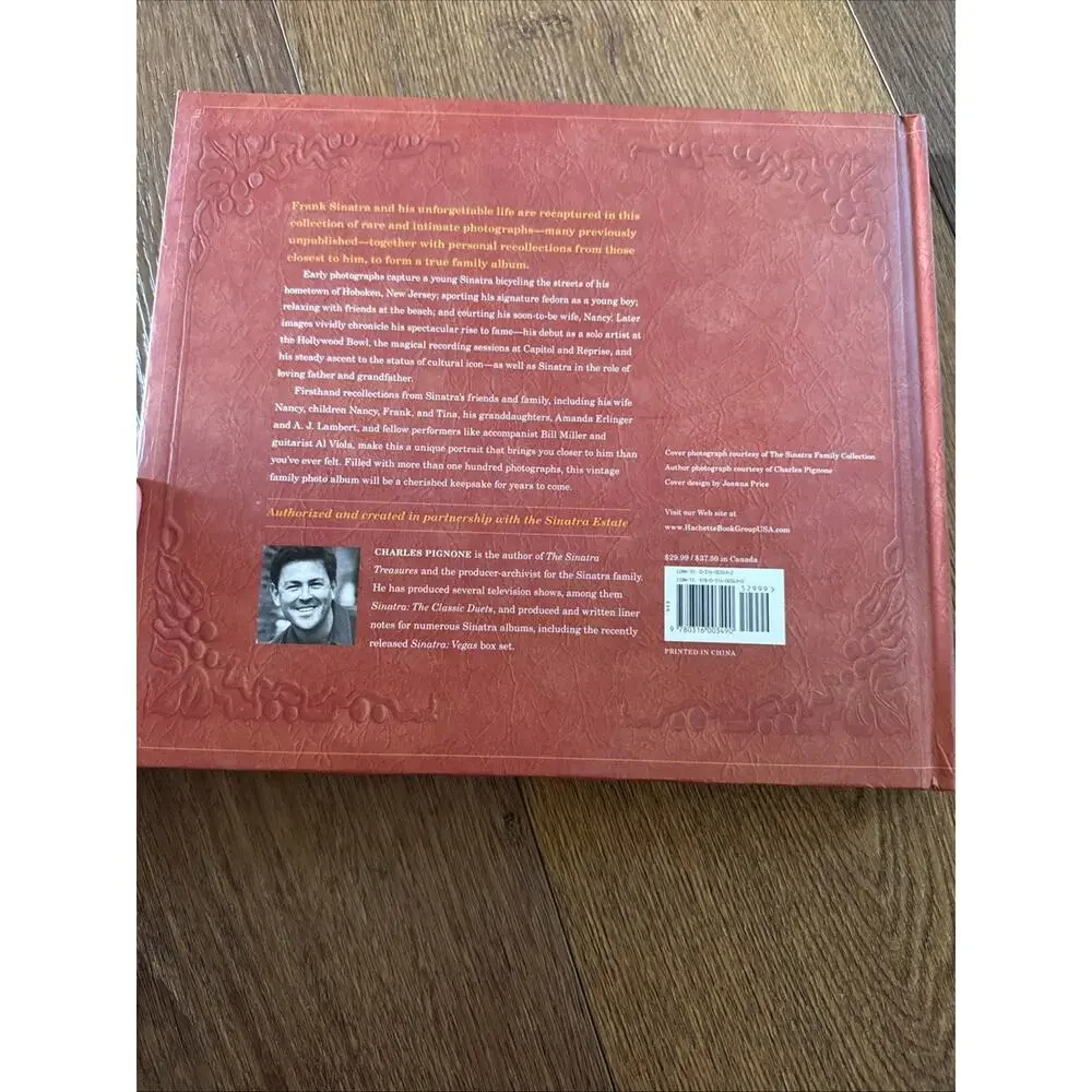 The Frank Sinatra Family Album Charles Pignone Deluxe Hardcover Little Brown HC⁠